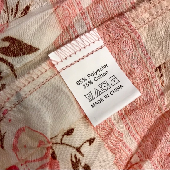 Pink V-Neck Floral Print Ruffled Dress - Picture 7 of 7